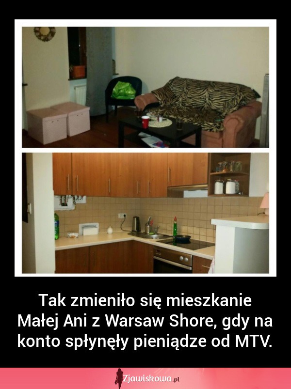 Tak zmieniło się mieszkanie Małej Ani z Warsaw Shore...