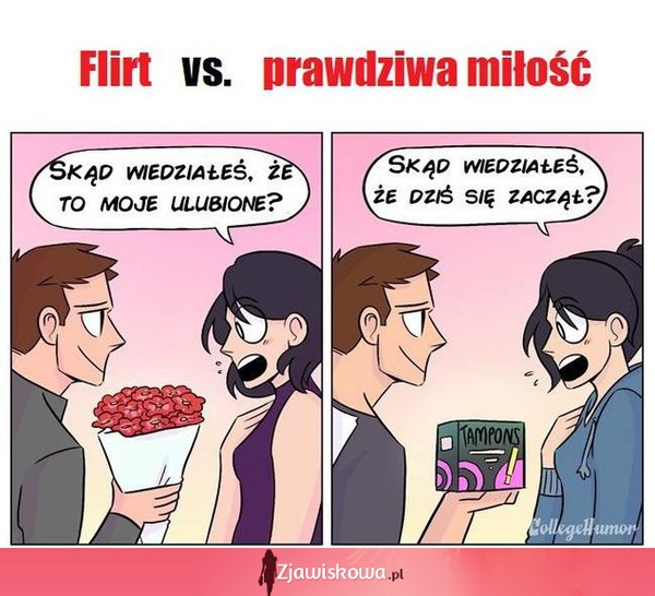 Flirt vs prawdziwa miłość