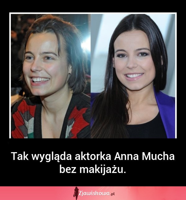 Tak wygląda Anna Mucha bez makijażu! Wciąż ładna???