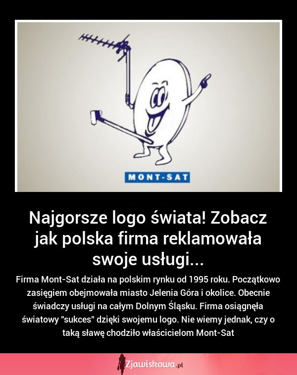 Najgorsze logo świata! Zobacz jak polska firma reklamowała swoje usługi...