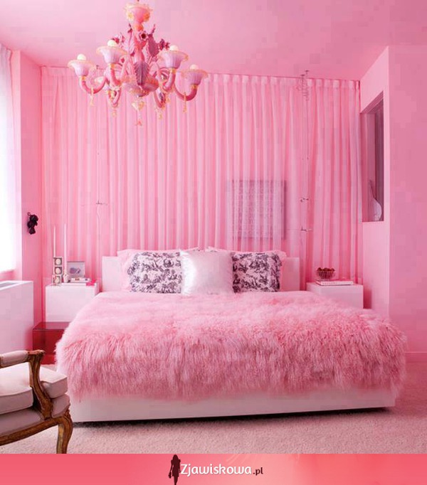 Różowy pokój dla prawdziwej księżniczki!