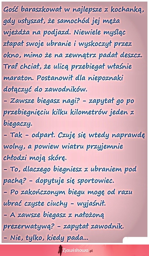 Golas na maratonie... Tego jeszcze nie było :P