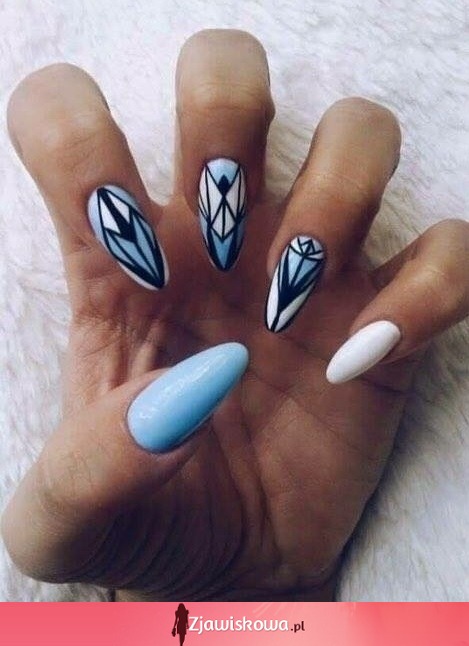 Blue nail!
