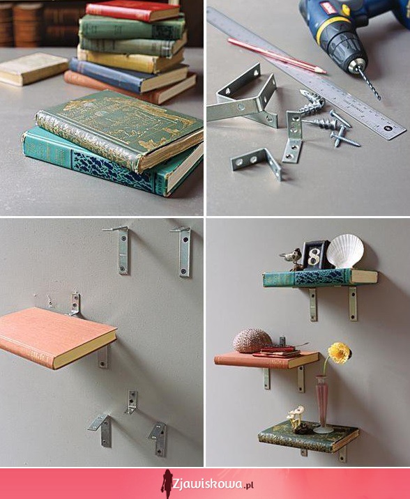 Pułeczki z książek- super pomysł!