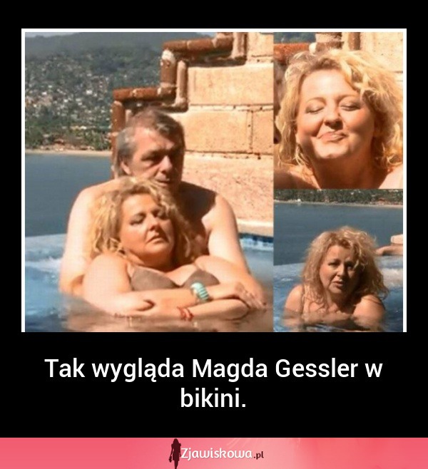Tak wygląda Magda Gessler w bikini!!!!