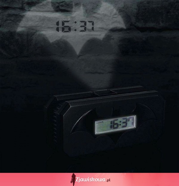 Zegar budzik Batmana