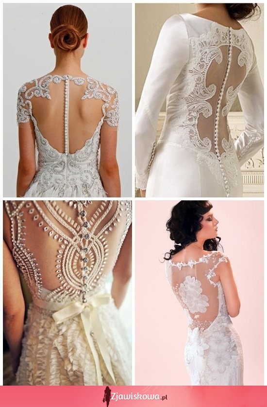 Które plecy podobają Ci się najbardziej? Cudowne suknie ślubne!