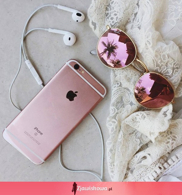 Różowy iPhone