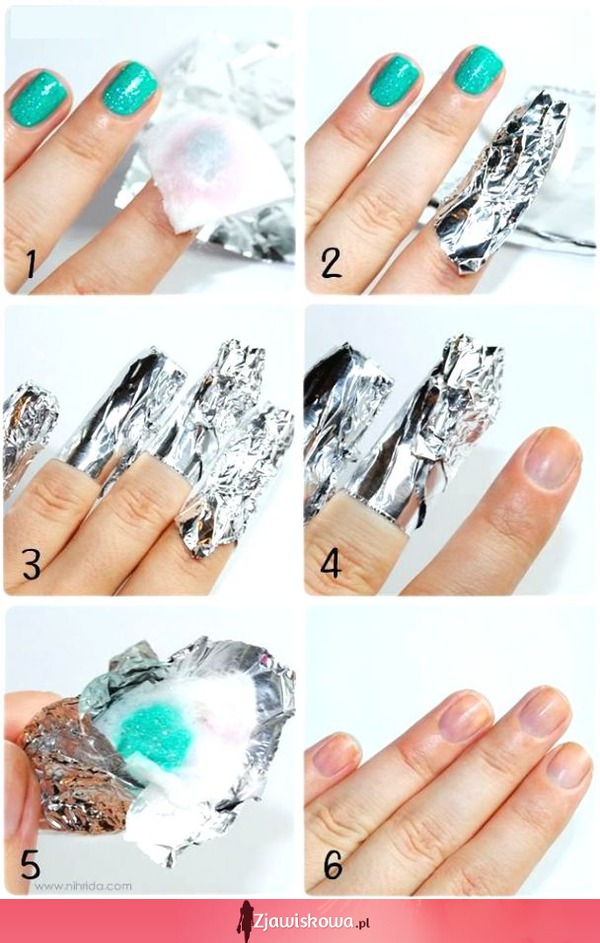 Jak szybko zmyć lakier z paznokci. DOBRY SPOSÓB!