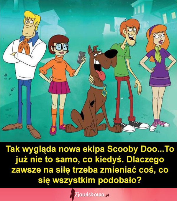 Tak wygląda nowa ekipa Scooby Doo - BEZNADZIEJA!!!
