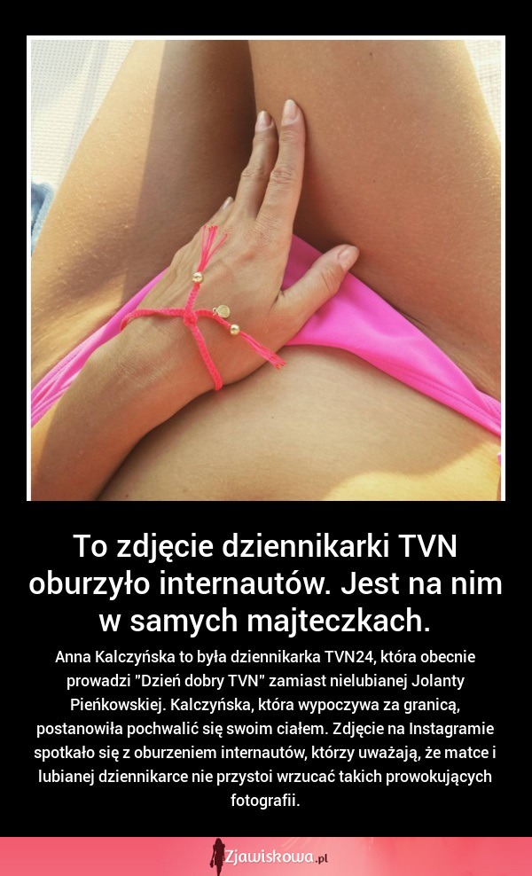 To zdjęcie dziennikarki TVN oburzyło internautów!!! SZOK!!!