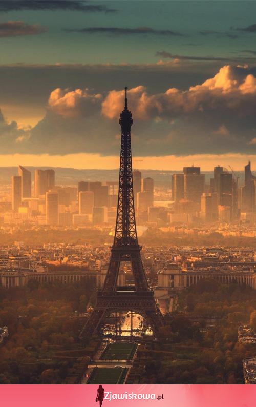 Piękny widok na Paryż