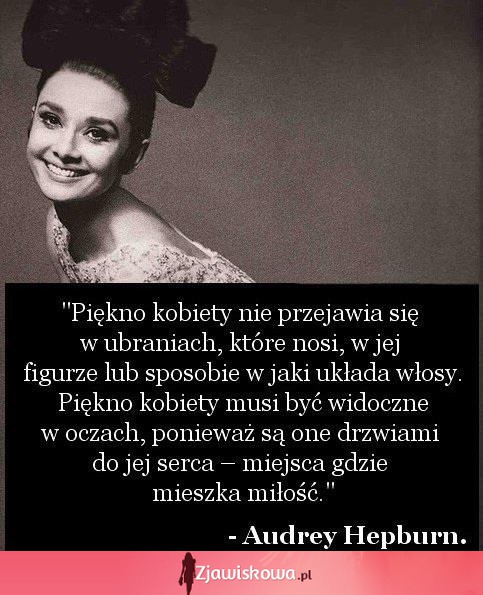 Nieśmiertelna Audrey Hepburn <3 :3