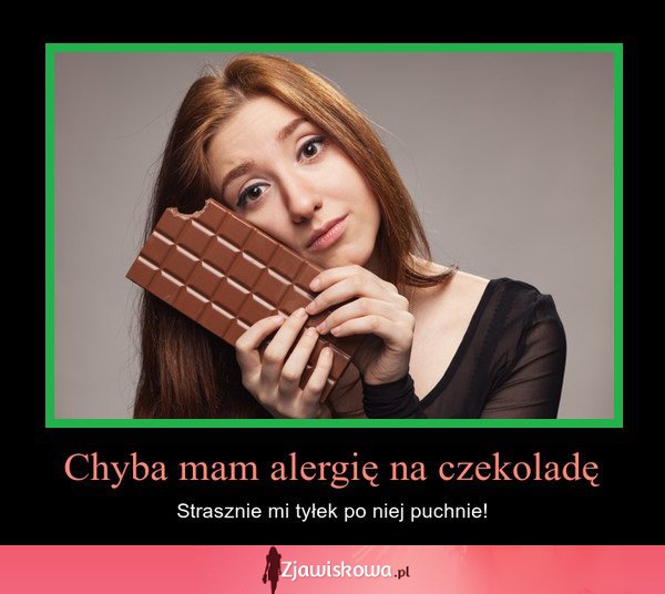 Alergia na czekoladę! SPRAWDŹ może też ją masz! SZOK!