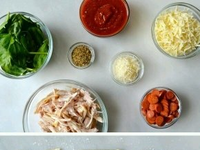 Przepyszne trójkąciki z kurczakime i warzywami - Szybki obiadek w kilkanaście minut!