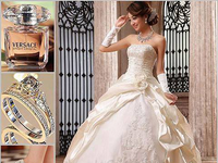 Przepiękna suknia ślubna + dodatki