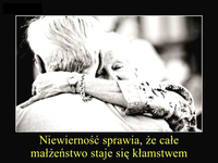 Niewierność odznacza się na przyszłości. Pomyśl zanim zrobisz coś takiego...