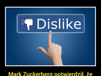 Mark Zuckerberg potwierdził, że na Facebooku niedługo pojawi się przycisk Nie lubię